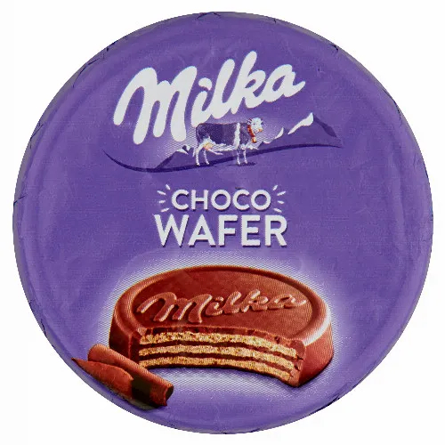 Milka Choco Wafer kakaós töltelékkel töltött, alpesi tejcsokoládéval bevont ostya 30 g