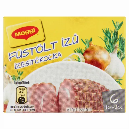 Maggi Füstölt ízű ízesítőkocka 60 g
