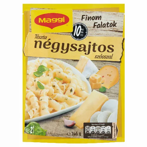 Maggi Finom Falatok tészta négysajtos szósszal 146 g