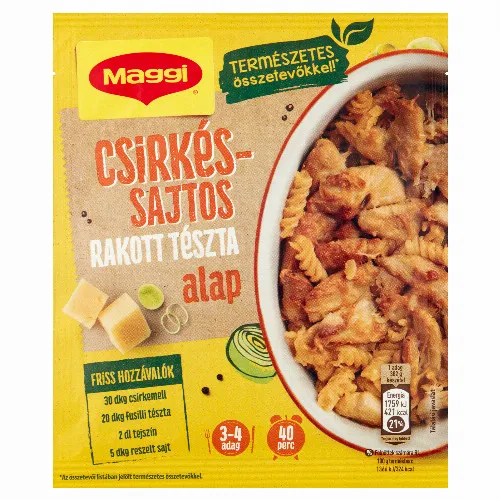 Maggi Csirkés-sajtos rakott tészta alap 39 g