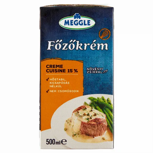 Meggle Creme Cuisine UHT főzőkrém növényi zsírral 15% 500 ml