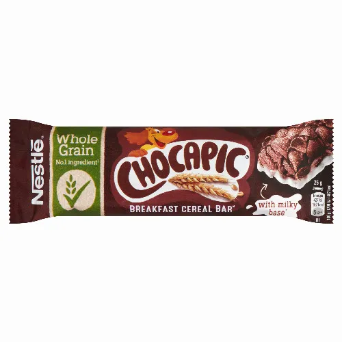 Nestlé Chocapic csokiízű gabonapehely-szelet tejbevonó talppal 25 g