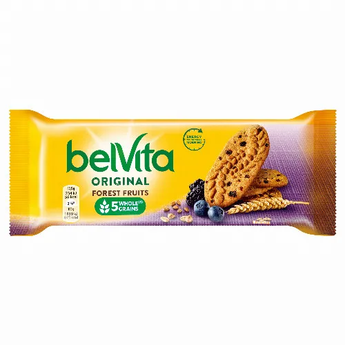 Belvita erdei gyümölcsös, gabonás, omlós keksz 50 g
