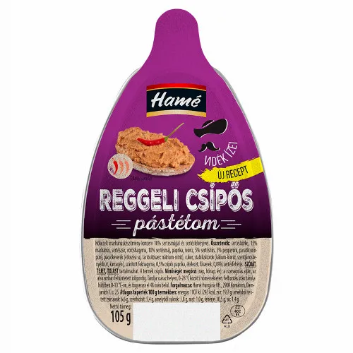 Hamé reggeli csípős pástétom 105 g