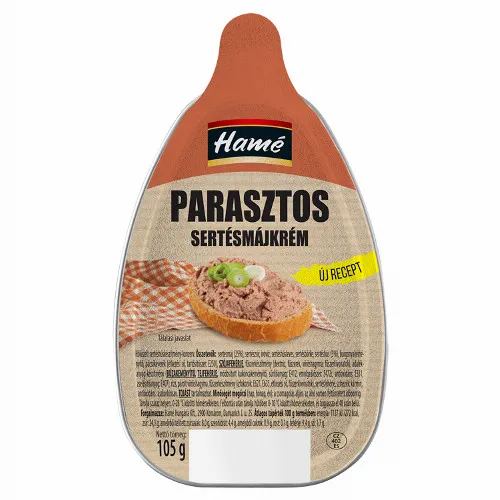 Hamé parasztos sertésmájkrém 105 g