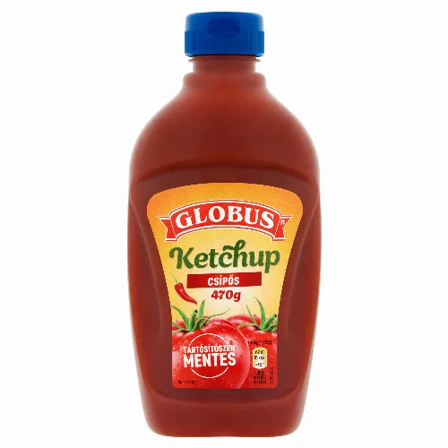 Globus csípős ketchup 470 g