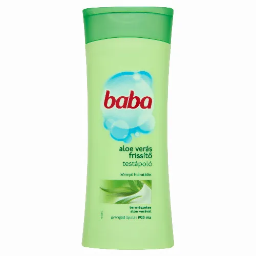 Baba aloe verás frissítő testápoló 400 ml