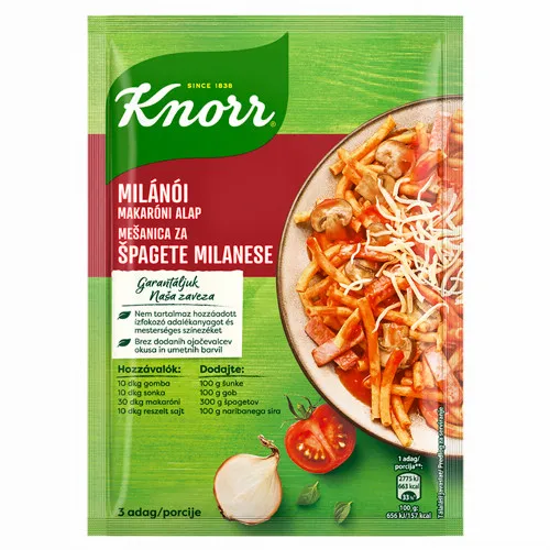 Knorr milánói makaróni alap 60 g