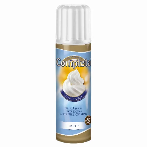 Completa Light UHT cukrozott tejszín spray 18% 250 ml