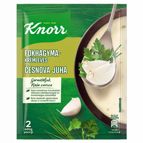 Knorr fokhagymakrémleves 61 g