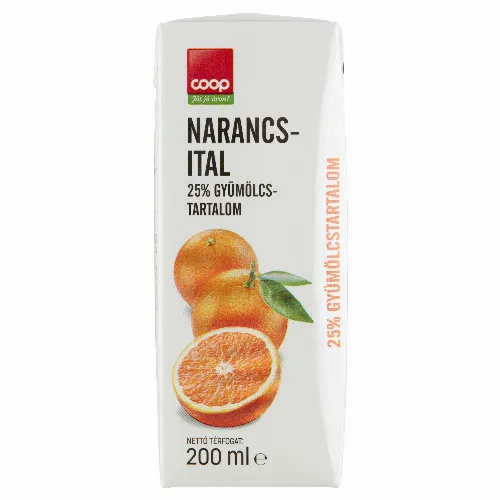 Cоор narancsital 200 ml